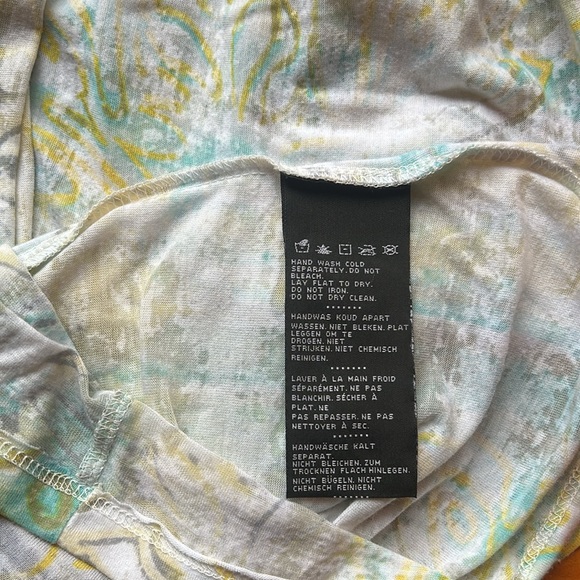 Harley Davidson - Cut-Off / Twist Sleeve / Open Back Tank Top - MED. - Picture 4 of 5